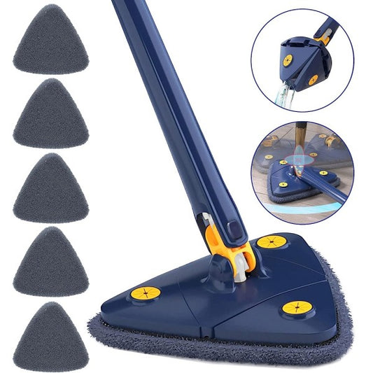 CLEANING MASTER - Mocio triangolare per pulizie stellari multi